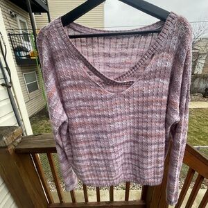 Hollister Women's Purple Sweater